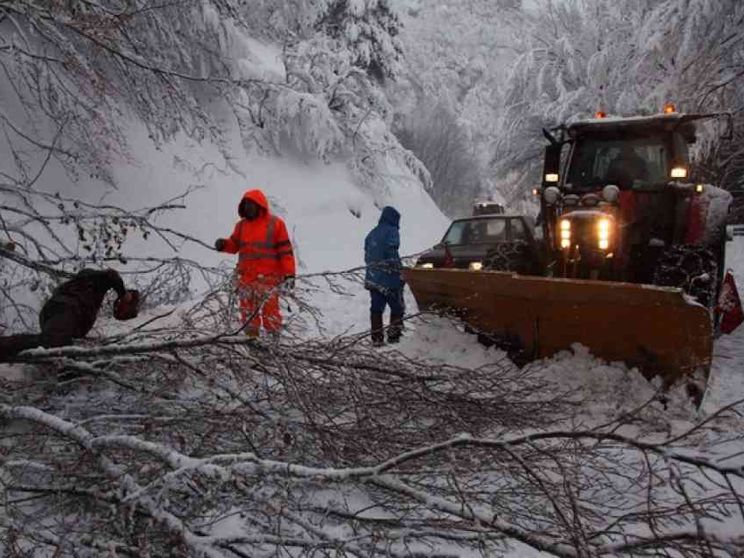 L'Italia sotto zero. Neve, ghiaccio e vento al Centrosud