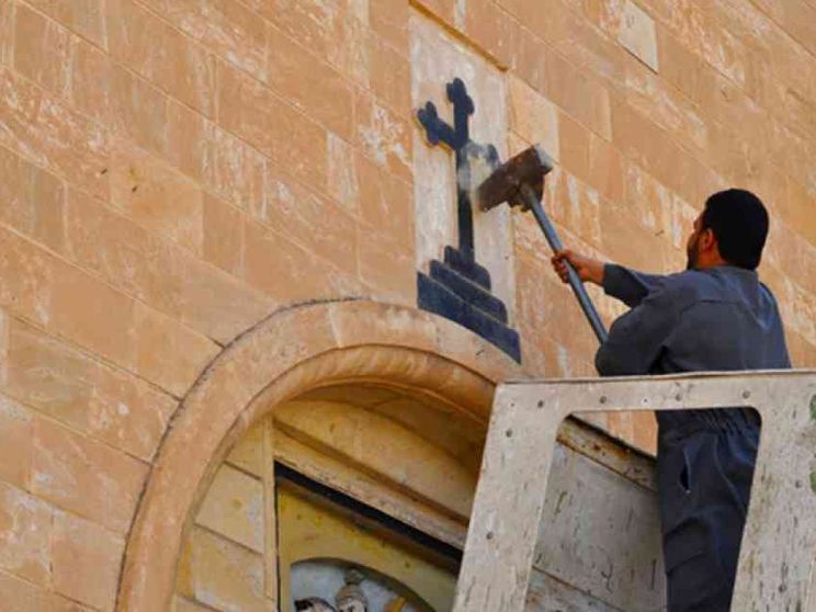Quasi cento chiese distrutte dal Daesh a Mosul