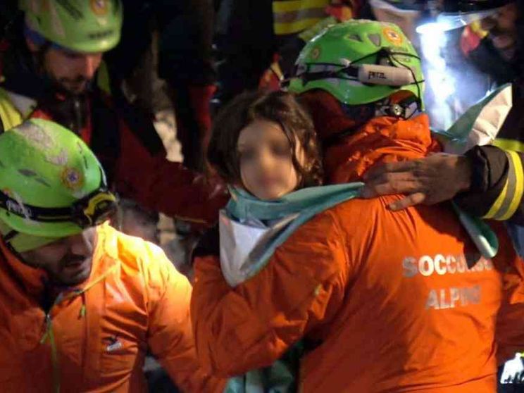 Il volontario: la gioia di aver salvato la piccola Ludovica