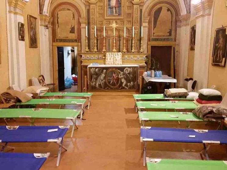 Il palazzo vescovile di Perugia «casa» per i senzatetto