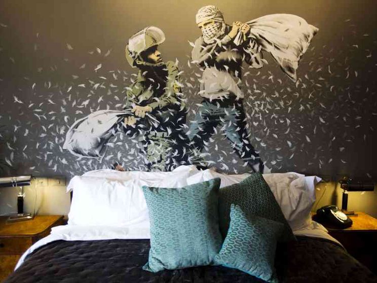L'albergo «murato» di Banksy