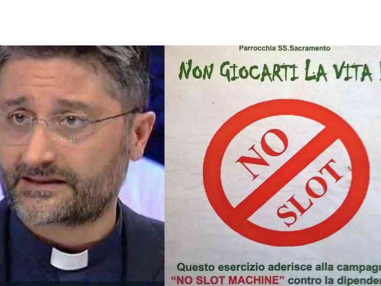 Don Maurizio, il parroco «no slot» a Tor de' Schiavi