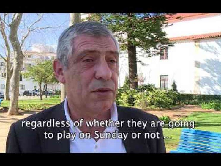 Santos, Ct del Portogallo: accompagniamo i giovani, in campo e fuori