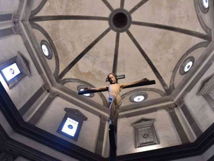 Torna nella basilica di Santo Spirito il Cristo di Michelangelo
