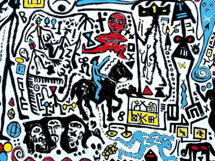 Morto A.R, Penck, maestro espressionista del segno tribale