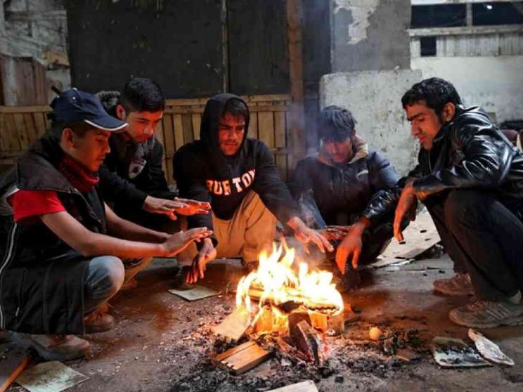 A Belgrado, tra naufraghi di terra