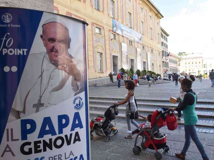 Come seguire in tv la visita di papa Francesco a Genova