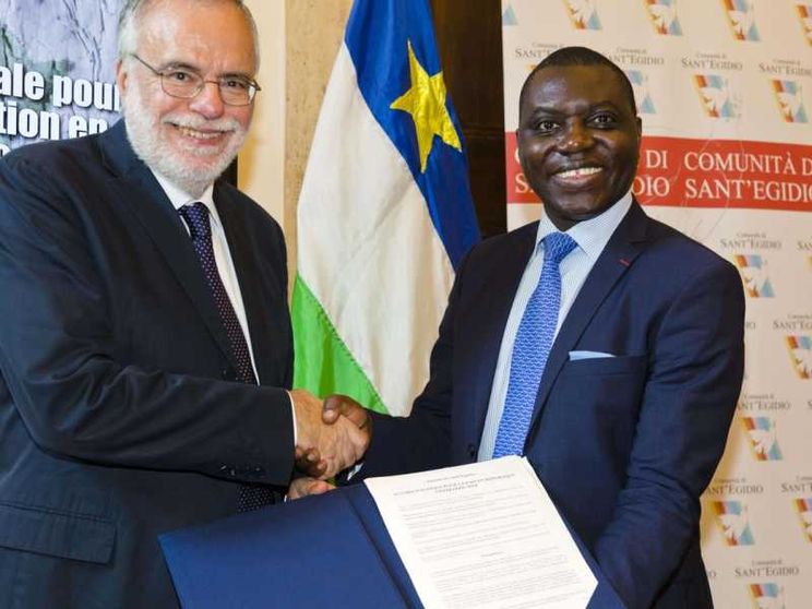 La pace in Centrafrica inizia dalle firme a Roma