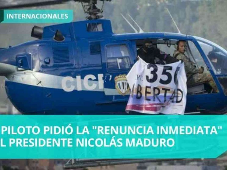 Venezuela nel caos, granate dall'elicottero sui palazzi del potere