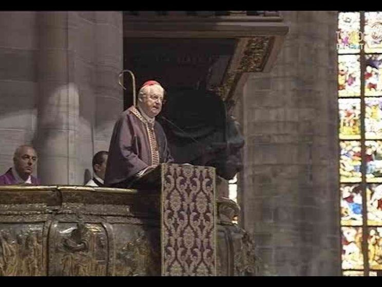 Scola: l'eredità di Tettamanzi sono i suoi gesti (Il video dell'omelia)