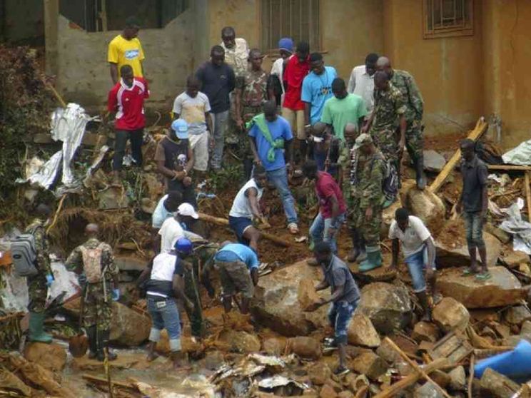 Sierra Leone: ancora 800 persone sotto il fango delle frane
