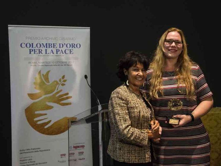 Una «Colomba d'oro» contro le armi nucleari