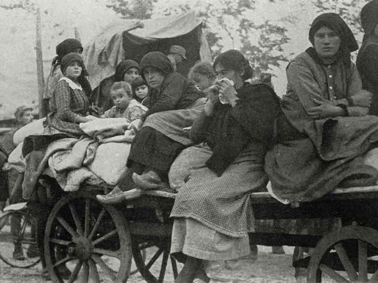 L'altra Caporetto: quei 630mila civili in fuga dal fronte orientale
