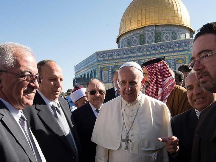 Il Papa: i cristiani parte integrante della Terra Santa