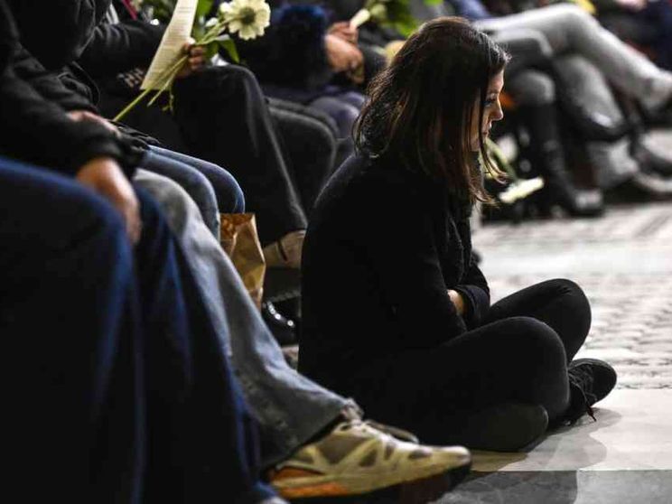 I giovani di notte sui passi dei Santi