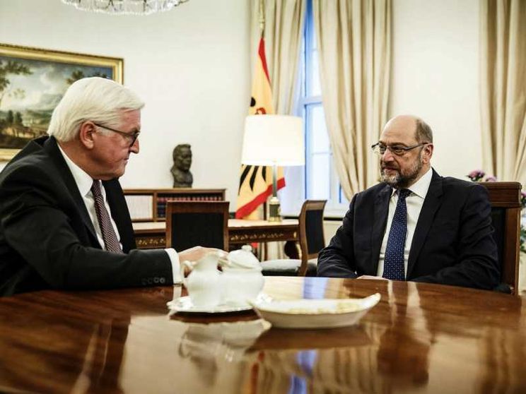 Schulz-Merkel, prove di alleanza