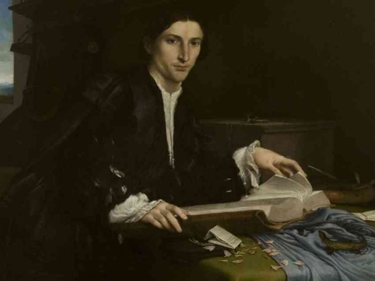 Giacomo Leopardi nello specchio di Lorenzo Lotto