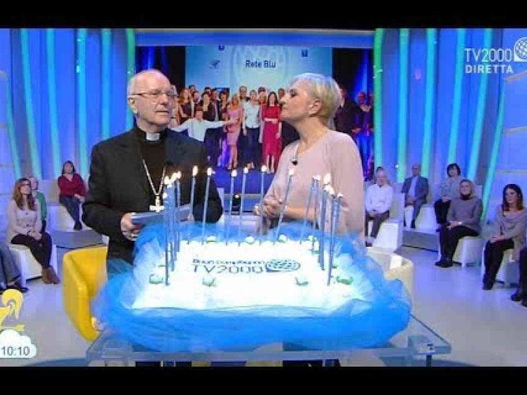 I 20 anni di Tv2000 e InBlu Radio. Gli auguri del Papa e di Galantino