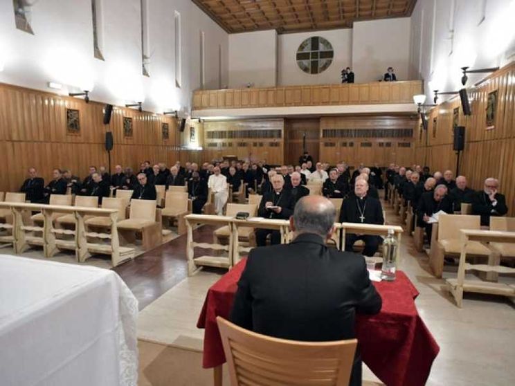 La seconda meditazione per papa Francesco e la Curia Romana