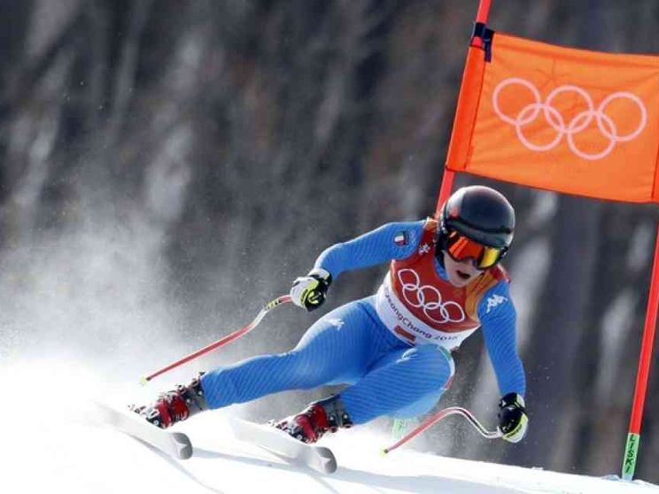 Sofia Goggia ha vinto la medaglia d’oro nella discesa libera