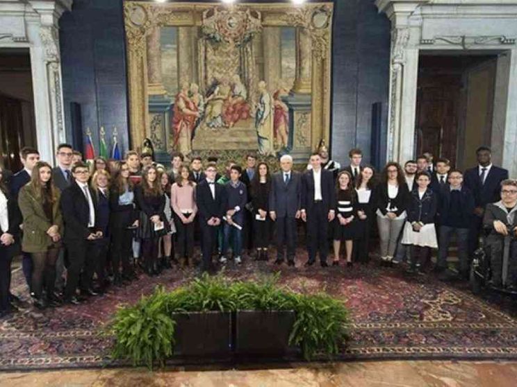 Il presidente Mattarella premia 29 giovani meritevoli