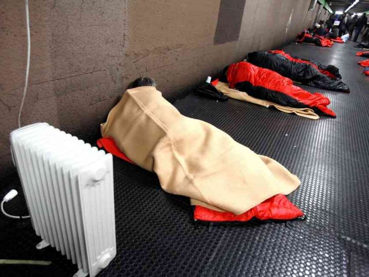 Rifugi e parrocchie aperte ai senza dimora