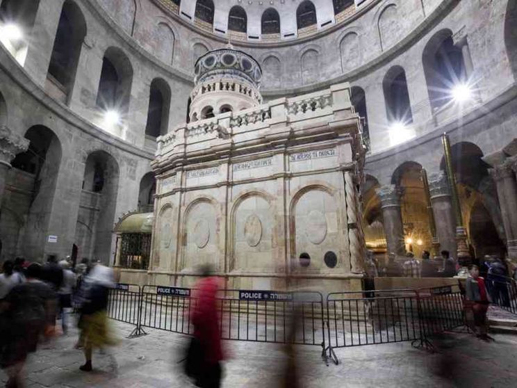 La porzione di roccia che accolse Gesù