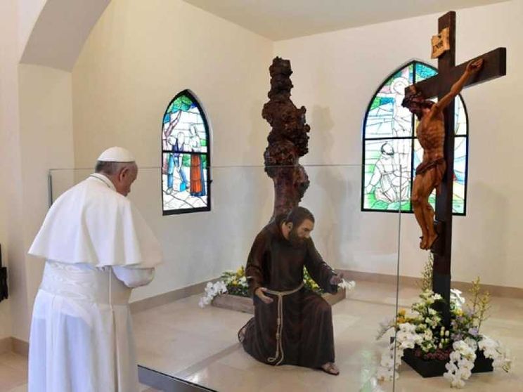 Il Papa e la lezione di san Pio