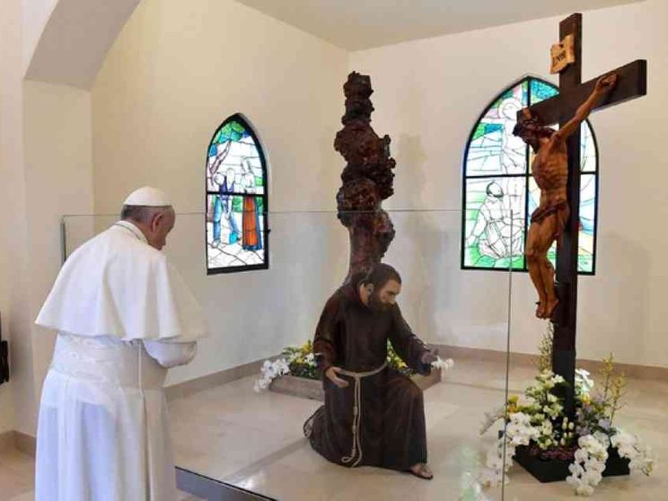 Il Papa e la lezione di san Pio