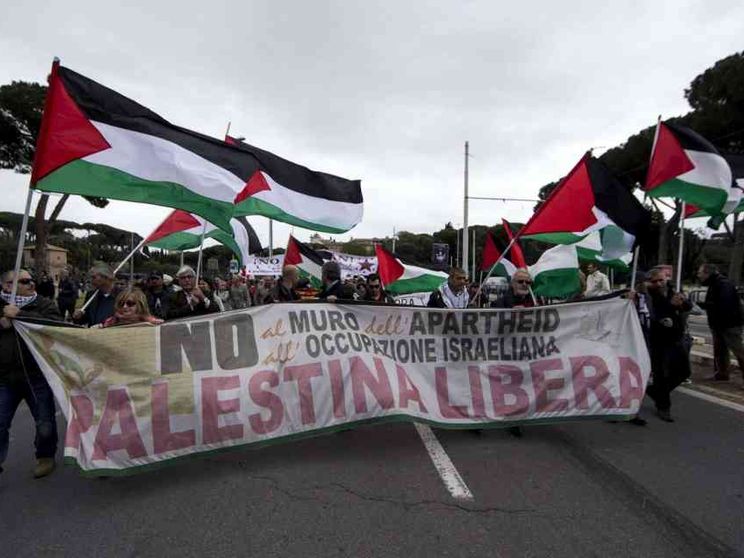 La Comunità ebraica diserta il corteo per presenza palestinesi