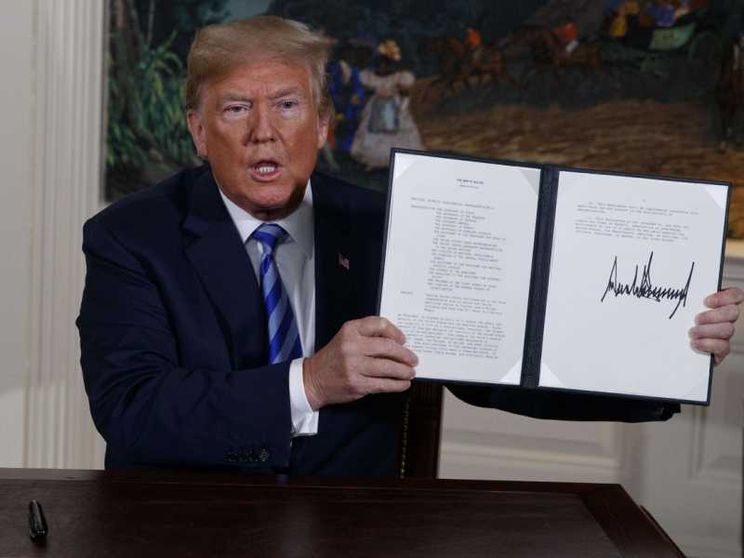 Lo «strappo» di Trump: via dall'accordo sul nucleare iraniano