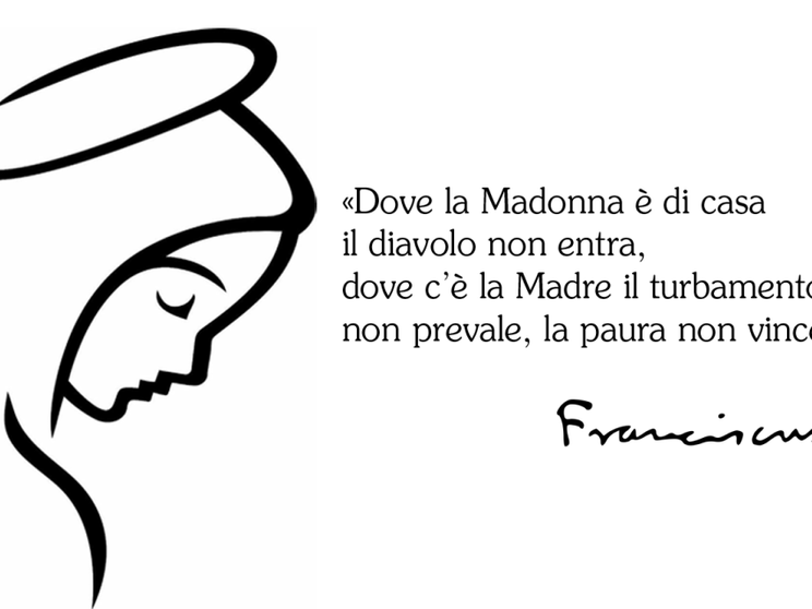 Siciliani in cammino accompagnati da Maria