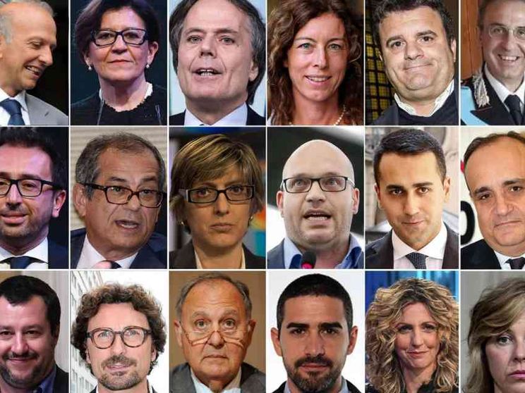 Ecco chi sono i 18 ministri (solo 5 donne)