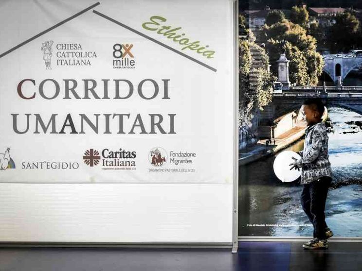 «Rifugiato a casa mia», arrivati 139 profughi dall'Etiopia