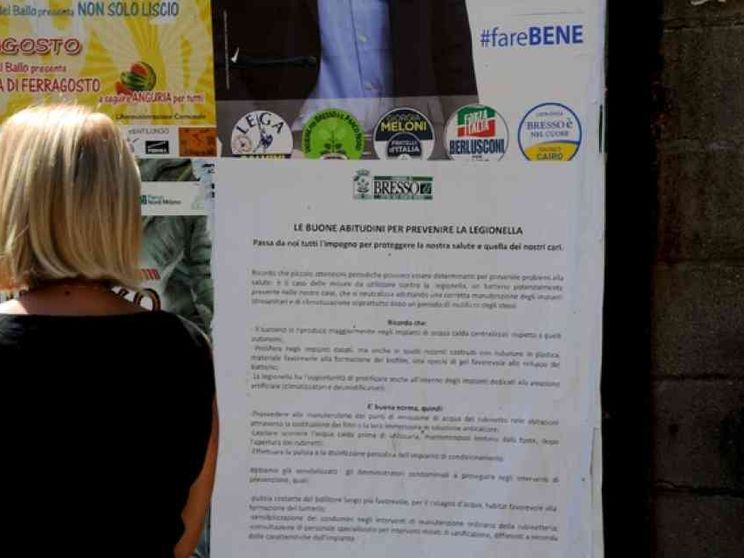 Terza vittima per legionella nel milanese