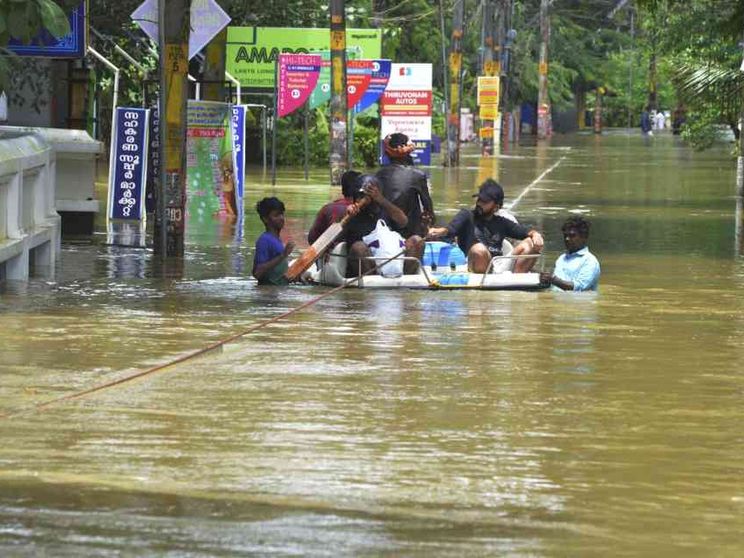 Alluvioni nello stato del Kerala, sono 324 le vittime