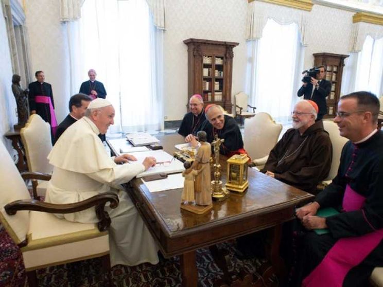 Il Papa ha incontrato i vescovi Usa