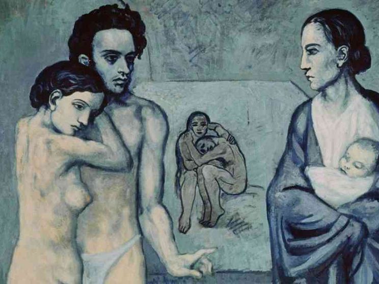 Picasso in blu e in rosa. Parigi indaga i suoi inizi d'artista