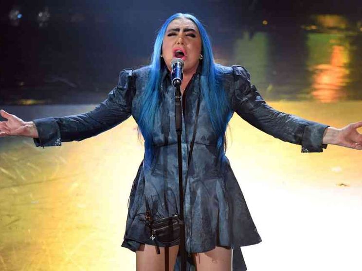 Loredana Bertè «rock» con il cuore a Mimì