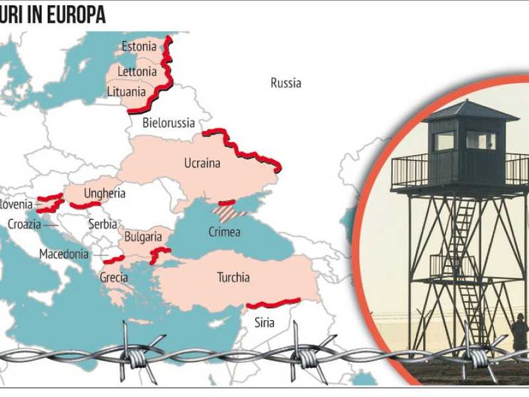 Migrazioni e antiche paure: in Europa ritornano i muri