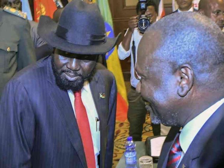 Insieme dal Papa i due ex «nemici» del Sud Sudan, Kiir e Machar