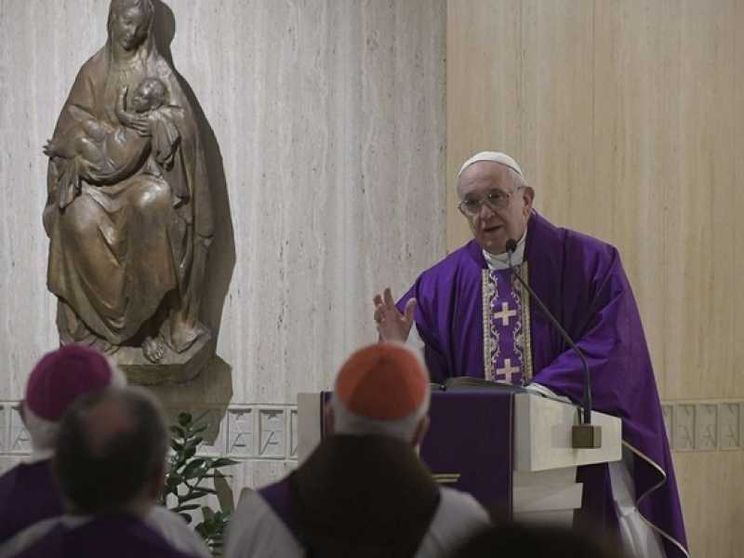 Il Papa: cedere al fallimento è la desolazione cristiana