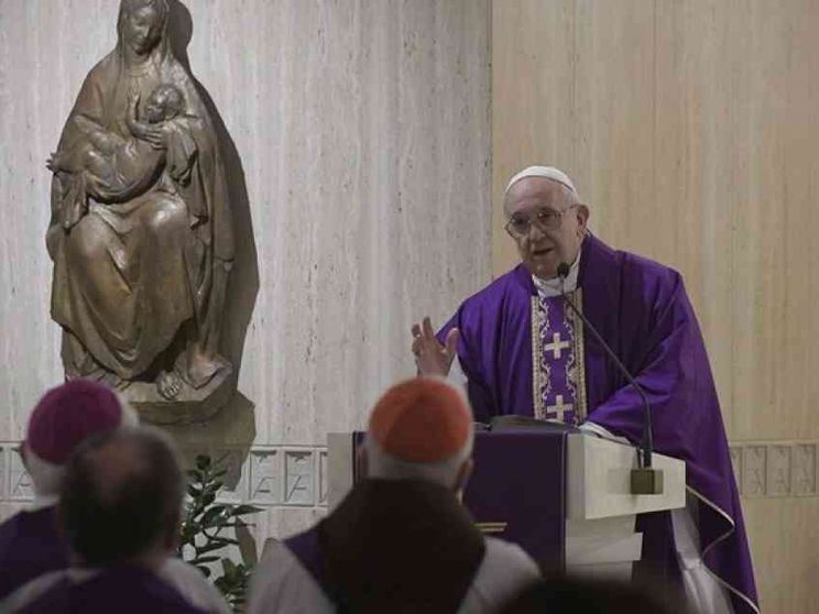 Il Papa: cedere al fallimento è la desolazione cristiana