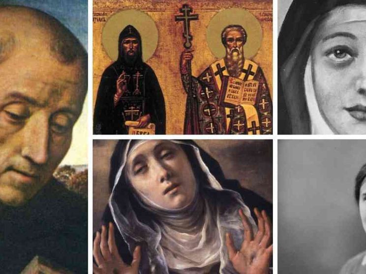 «Specialmente i poveri e i pellegrini»: la «lezione» dei sei patroni d'Europa