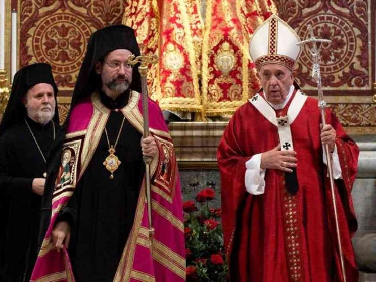 Il Papa regala a Bartolomeo I una reliquia di san Pietro