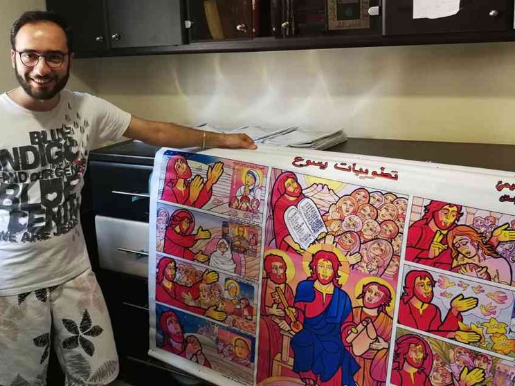 Il catechista sulle macerie di Aleppo