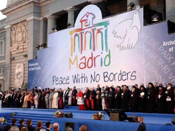 Lo «spirito di Assisi» rilancia l'appello da Madrid: nuove vie di pace