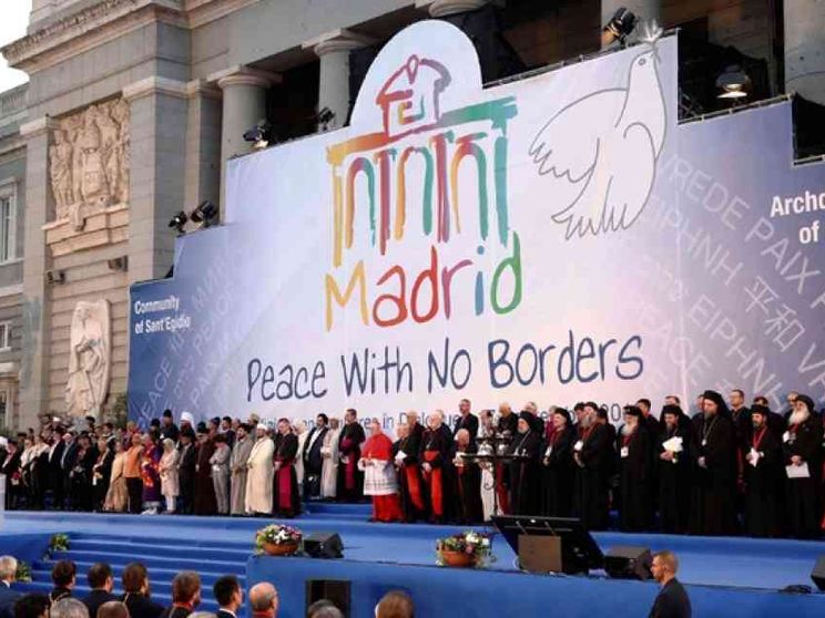 Lo «spirito di Assisi» rilancia l'appello da Madrid: nuove vie di pace