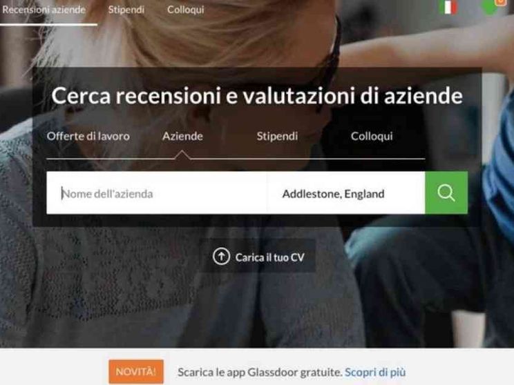 Glassdoor arriva in Italia