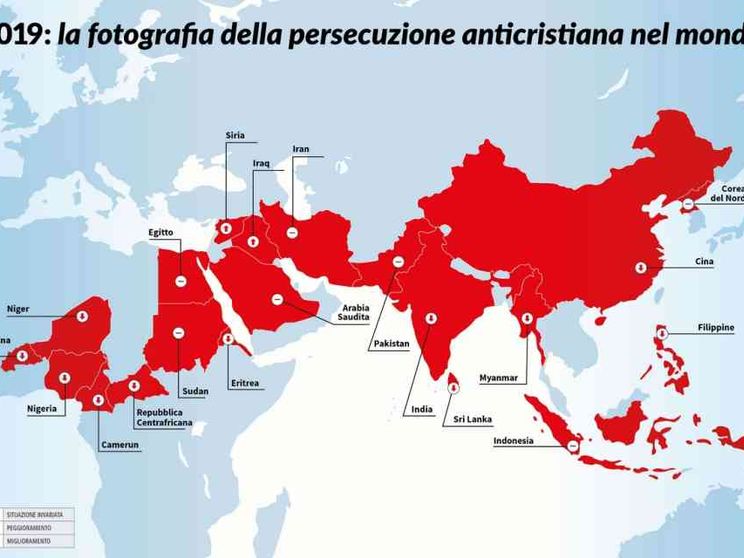 Perseguitati 300 milioni di cristiani. Africa a rischio